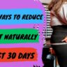 5 Best Ways To Reduce Hips Fat Naturally In Just 30 Days